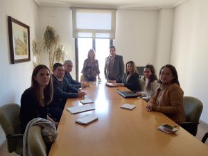 Reunió delegació colombiana